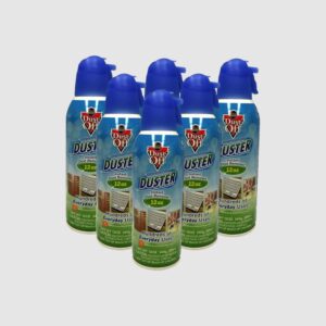 Dust-Off Compressed Gas Duster for Electronics 12 oz – 6 Pack